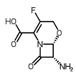 CAS#: 183383-76-8， (6R,7S)-7-Amino-3-Fluoro-8-Oxo-5-Oxa-1-Azabicyclo[4.2.0]Oct-2-Ene-2-Carboxylic Acid