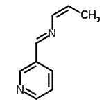 CAS#: 183864-41-7， (E)-N-[(1Z)-1-Propen-1-Yl]-1-(3-Pyridinyl)Methanimine