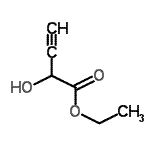 结构式 CAS# 18418-08-1, 乙基2-羟基-3-丁酸酯