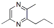 CAS#: 18433-97-1， 2,5-Dimethyl-3-Propyl-Pyrazine