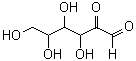 structure of CAS# 1854-25-7, 3,4,5,6-tetrahydroxy-2-oxo-hexanal;3,4,5,6-Tetrahydroxy-2-Oxo-Hexanal;3,4,5,6-Tetrahydroxy-2-Keto-Hexanal;Nsc120040