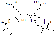 CAS#: 1856-98-0， 3,18-Diethyl-1,4,5,15,16,19,22,24-Octahydro-2,7,13,17-Tetramethyl-1,19-Dioxo-21H-Biline-8,12-Dipropionic Acid