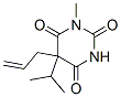 CAS#: 1861-21-8， 5-Allyl-5-Isopropyl-1-Methylbarbituric Acid