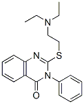 CAS#: 18619-72-2， 2-[[2-(Diethylamino)Ethyl]Thio]-3-Phenylquinazolin-4(3H)-One