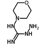 CAS#: 186404-40-0， N-(4-Morpholinyl)Hydrazinecarboximidamide
