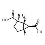 CAS#: 186462-44-2， (1S,2S,5R,6S)-2-Aminobicyclo[3.1.0]Hexane-2,6-Dicarboxylic Acid