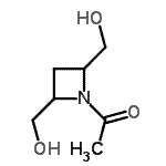 CAS#: 186752-07-8， 1-[2,4-Bis(Hydroxymethyl)-1-Azetidinyl]Ethanone