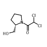 CAS#: 186887-30-9， 2,2-Dichloro-1-[(2S)-2-(Hydroxymethyl)-1-Pyrrolidinyl]Ethanone
