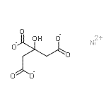 CAS#: 18721-51-2， 2-Hydroxy-1,2,3-Propanetricarboxylate Nickel(2+) Salt (1:1)