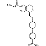 CAS#: 187665-65-2， (1S)-1-{2-[4-(4-Carbamoylphenyl)-1-Piperazinyl]Ethyl}-N-Methyl-3,4-Dihydro-1H-Isochromene-6-Carboxamide