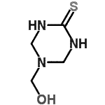 CAS 登录号：187745-34-2， 5-(羟基甲基)-1,3,5-三嗪烷-2-硫酮