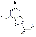 CAS#: 18775-40-1， 1-(5-Bromo-7-Ethyl-2-Benzofuryl)-2-Chloroethan-1-One