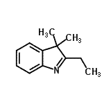 CAS#: 18781-53-8， 2-Ethyl-3,3-Dimethyl-3H-Indole