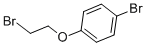 structure of CAS# 18800-30-1, 1-(2-Bromoethoxy-4-Bromobenzene);Nsc409402;St5137350;2-Bromoethyl P-Bromophenyl Ether