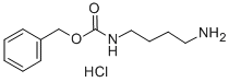 structure of CAS# 18807-73-3, N-(4-Aminobutyl)-Carbamic Acid Phenylmethyl Ester Hydrochloride (1:1);N-CARBOBENZOXY-1,4-DIAMINOBUTANE HYDROCHLORIDE;N-1-Z-1,4-DIAMINOBUTANE HYDROCHLORIDE;N-CBZ-1,4-DIAMINOBUTANE HYDROCHLORIDE