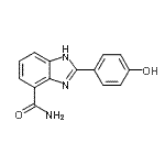 结构式 CAS# 188106-83-4, 2-(4-羟基苯基)-1H-苯并咪唑-4-甲酰胺