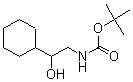 structure of CAS# 188348-00-7, N-Boc-D-Cyclohexylglycinol;N-T-BUTOXYCARBONYL-D-CYCLOHEXYLGLYCINOL;N-T-BOC-D-CYCLOHEXYLGLYCINOL;N-BOC-D-CYCLOHEXYLGLYCINOL