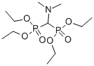structure of CAS# 18855-52-2, Tetraethyl Dimethylaminomethylenediphosphonate;Bis(Diethoxyphosphoryl)Methyl-Dimethyl-Ammonium;Bis(Diethoxyphosphoryl)Methyl-Dimethylammonium;Bis(Diethoxyphosphoryl)Methyl-Dimethyl-Azanium