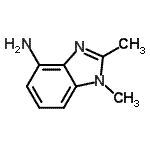 CAS#: 189045-17-8， 1,2-Dimethyl-1H-Benzimidazol-4-Amine