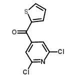 CAS#: 189100-33-2， (2,6-Dichloro-4-Pyridinyl)(2-Thienyl)Methanone