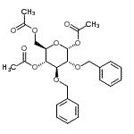 CAS#: 18933-72-7， 1,4,6-Tri-O-Acetyl-2,3-Di-O-Benzyl-alpha-D-Glucopyranose
