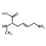 CAS#: 189368-76-1， (2S,4E)-6-Amino-2-(Methylamino)-4-Hexenoic Acid