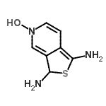 CAS 登录号：189745-96-8， 1,3-二氨基噻吩并[3,4-c]吡啶-5(3H)-醇