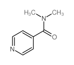 CAS#: 1903-64-6， 4-Pyridinecarboxamide, N,N-Dimethyl-