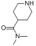 structure of CAS# 1903-68-0, N,N-Dimethylpiperidine-4-Carboxamide;N,N-Dimethyl-4-Piperidin-1-Iumcarboxamide;Zinc01668206