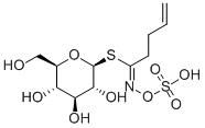 structure of CAS# 19041-09-9, but-3-enylglucosinolate;[1-[(2S,3R,4S,5S,6R)-3,4,5-Trihydroxy-6-(Hydroxymethyl)Tetrahydropyran-2-Yl]Sulfanylpent-4-Enylideneamino] Sulfate;[1-[[(2S,3R,4S,5S,6R)-3,4,5-Trihydroxy-6-(Hydroxymethyl)-2-Tetrahydropyranyl]Thio]Pent-4-Enylideneamino] Sulfate;[1-[[(2S,3R,4S,5S,6R)-3,4,5-Trihydroxy-6-Methylol-Tetrahydropyran-2-Yl]Thio]Pent-4-Enylideneamino] Sulfate