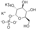 结构式 CAS# 19046-60-7, alpha-D-半乳糖-1-磷酸酯二钾盐二水合物