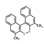 CAS#: 190841-69-1， 2,5-Dimethyldinaphtho[2,1-C:1',2'-E][1,2]Dithiine