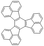 structure of CAS# 191-48-0, Decacyclene;Decacyclene;Nsc 60676;Benzo(A,A',A