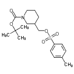 CAS#: 191092-07-6， 2-Methyl-2-Propanyl 3-({[(4-Methylphenyl)Sulfonyl]Oxy}Methyl)-1-Piperidinecarboxylate