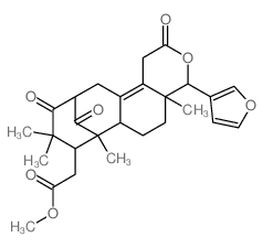 CAS#: 1915-67-9， (4R)-4-(3-Furyl)-1,4,4a,5,6,6abeta,7,8,9,10,11,12-Dodecahydro-4abeta,7,9,9-Tetramethyl-2,10,13-Trioxo-7beta,11beta-Methano-2H-Cycloocta[f][2]Benzopyran-8beta-Acetic Acid Methyl Ester