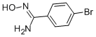 structure of CAS# 19227-14-6, 4-Bromo-N-Hydroxy-Benzenecarboximidamide