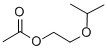 structure of CAS# 19234-20-9, (2-Isopropoxyethyl) Acetate;2-Isopropoxyethyl Acetate;Acetic Acid 2-Isopropoxyethyl Ester;2-Propan-2-Yloxyethyl Ethanoate