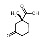 CAS#: 192433-20-8， (1R)-1-Methyl-3-Oxocyclohexanecarboxylic Acid