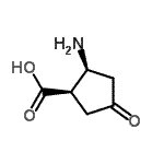 CAS#: 193353-26-3， (1R,2S)-2-Amino-4-Oxocyclopentanecarboxylic Acid