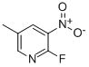 structure of CAS# 19346-44-2, 2-Fluoro-5-Methyl-3-Nitro-Pyridine