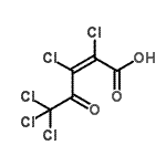 CAS#: 19360-02-2， (2Z)-2,3,5,5,5-Pentachloro-4-Oxo-2-Pentenoic Acid