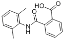 structure of CAS# 19368-18-4, Ftaxilide;2-[[(2,6-Dimethylphenyl)Amino]-Oxomethyl]Benzoic Acid;Nsc16112;Phthalanilic Acid, 2',6'-Dimethyl-