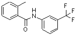 structure of CAS# 1939-22-6, 3'-Trifluoromethyl-o-Toluanilide;Sbb008098;Fr-0882;Zinc00101455