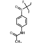 CAS#: 1948-04-5， N-{4-[(Trifluoromethyl)Sulfinyl]Phenyl}Acetamide