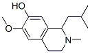 CAS#: 19485-63-3， 1,2,3,4-Tetrahydro-6-Methoxy-2-Methyl-1-(2-Methylpropyl)Isoquinolin-7-Ol