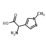 CAS#: 195070-68-9， Amino(1-Methyl-1H-Pyrazol-4-Yl)Acetic Acid