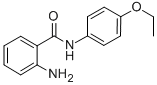 structure of CAS# 19562-43-7, 2-Amino-N-(4-Ethoxy-Phenyl)-Benzamide;Ag-690/09303011;Oprea1_139478;Oprea1_739353