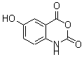 structure of CAS# 195986-91-5, 6-Hydroxy-2H-3,1-Benzoxazine-2,4(1H)-Dione;6-Hydroxy-2H-3,1-Benzoxazine-2,4(1H)-Dione, 6-Hydroxy-1H-Benzo[D][1,3]Oxazine-2,4-Dione;2H-3,1-Benzoxazine-2,4(1H)-Dione, 6-Hydroxy-;6-HYDROXY-1H-BENZO[D][1,3]OXAZINE-2,4-DIONE