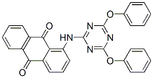 CAS 登录号：1965-82-8， 1-[[4,6-二(苯氧基)-1,3,5-三嗪-2-基]氨基]-9,10-蒽二酮