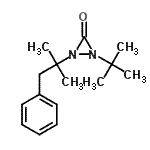 CAS#: 19656-67-8， 1-(2-Methyl-1-phenyl-2-propanyl)-2-(2-methyl-2-propanyl)-3-diaziridinone